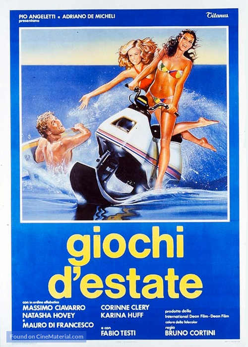 Giochi d&#039;estate - Italian Movie Poster