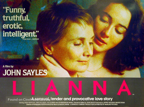 Lianna - British Movie Poster