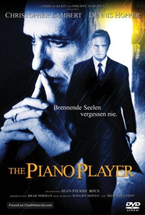 The Piano Player - German DVD movie cover