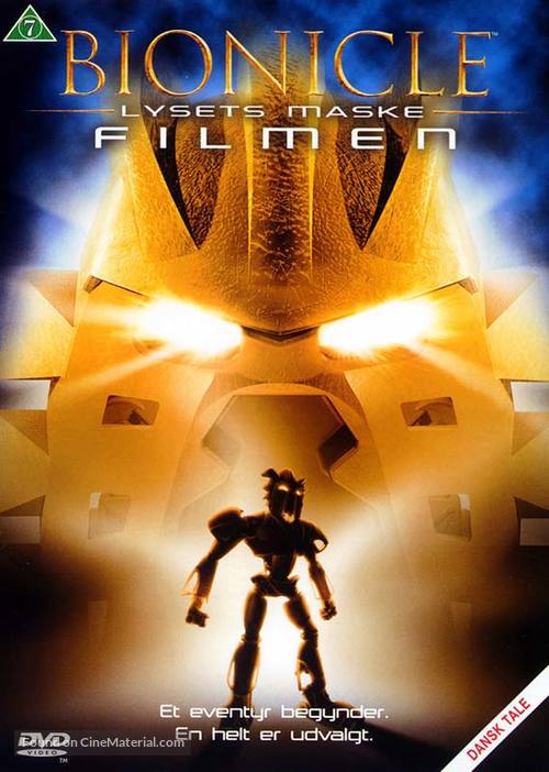 Bionicle: Mask of Light - Danish DVD movie cover