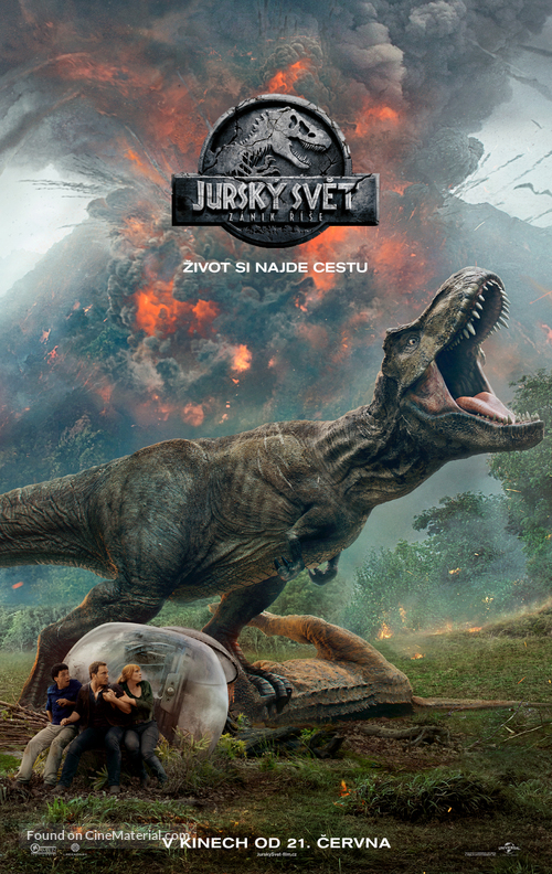 Jurassic World: Fallen Kingdom - Czech Movie Poster