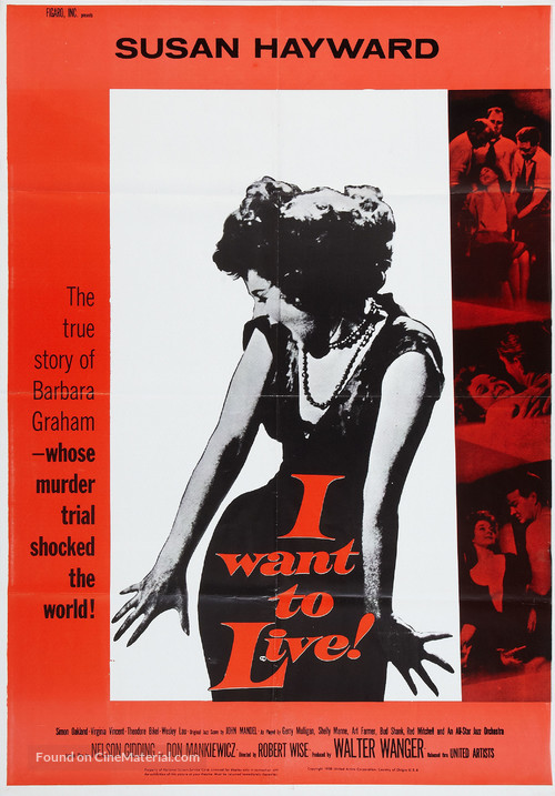 I Want to Live! - Movie Poster
