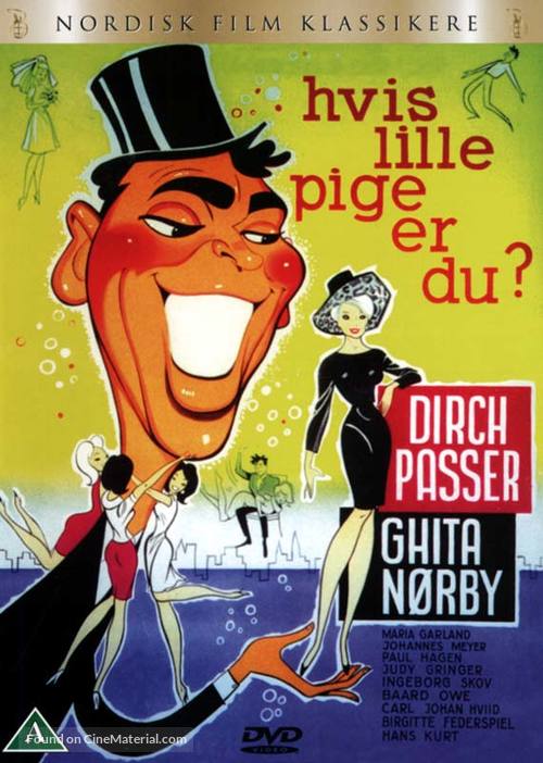 Hvis lille pige er du? - Danish DVD movie cover