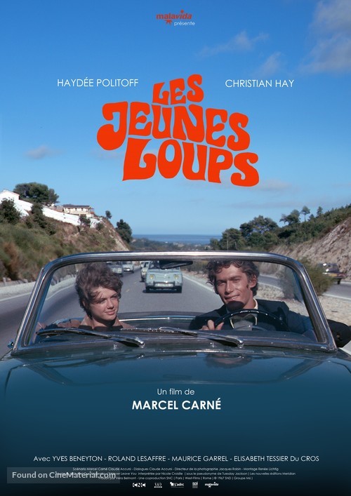 Les jeunes loups - French Re-release movie poster