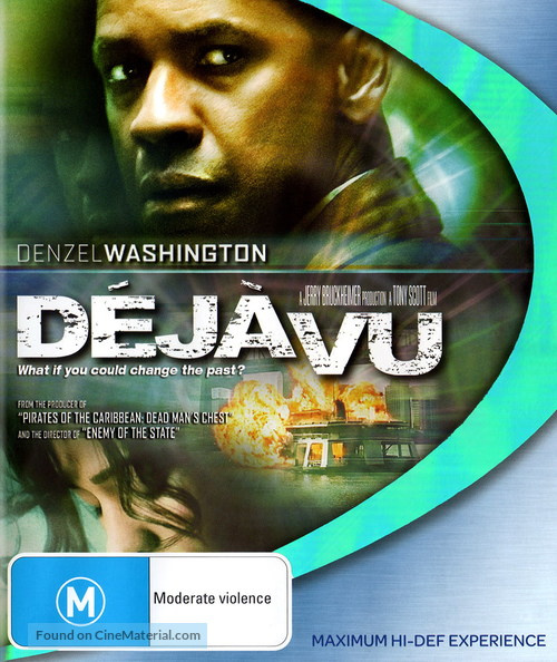 Deja Vu - Australian Blu-Ray movie cover