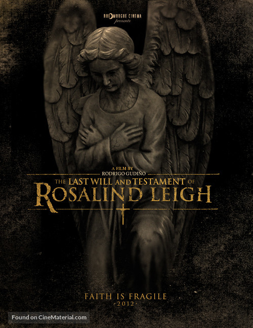 The Last Will and Testament of Rosalind Leigh - Canadian Movie Poster