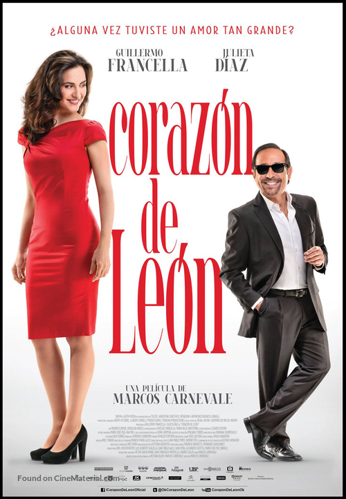 Coraz&oacute;n de Le&oacute;n - Argentinian Movie Poster