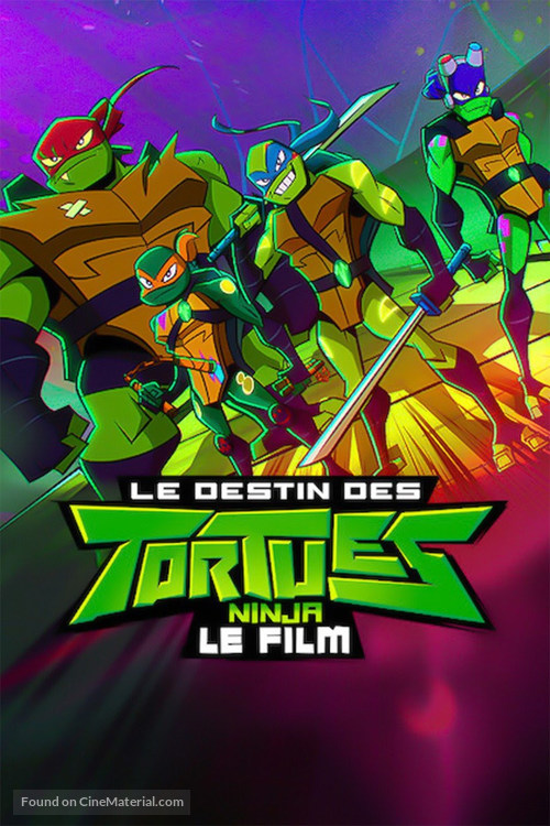 Rise of the Teenage Mutant Ninja Turtles - French poster