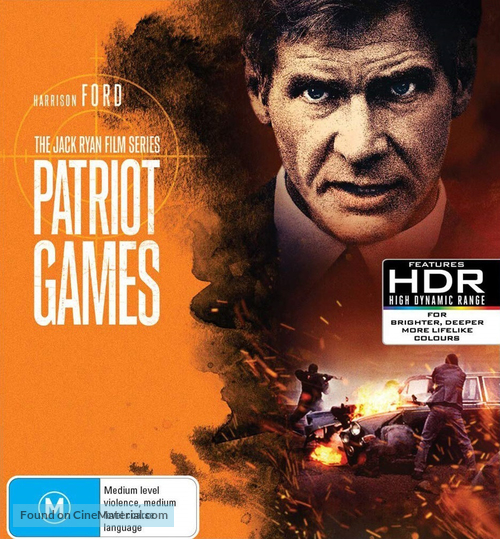 Patriot Games - Australian Movie Cover