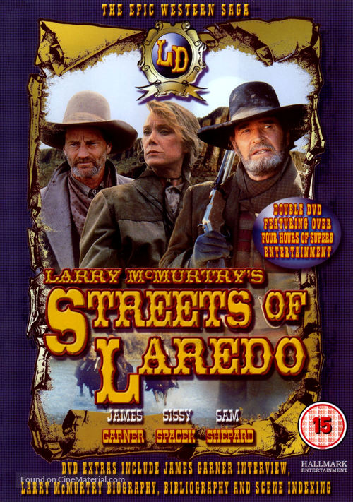 &quot;Streets of Laredo&quot; - British DVD movie cover
