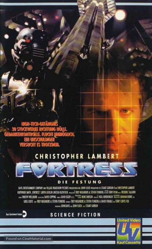 Fortress - German VHS movie cover