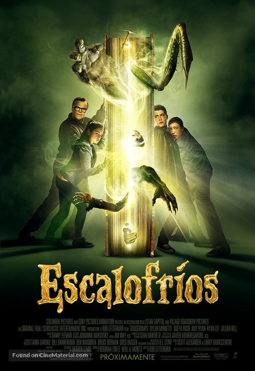 Goosebumps - Mexican Movie Poster