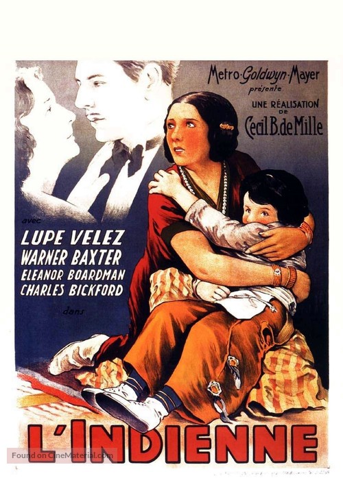 The Squaw Man - Belgian Movie Poster