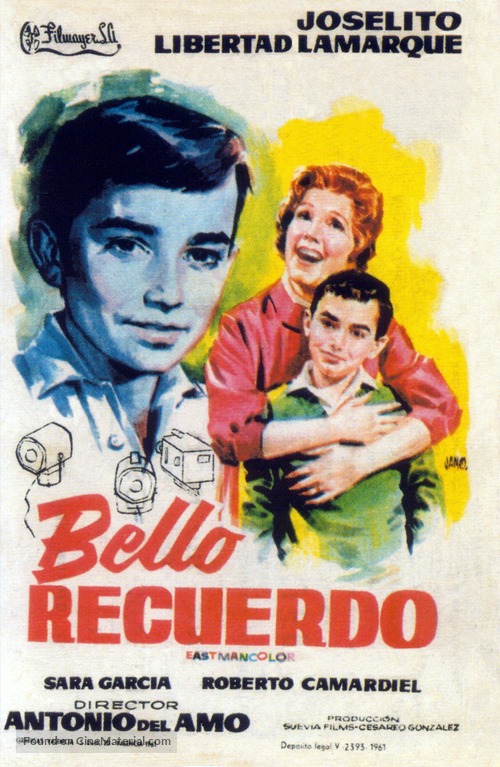 Bello recuerdo - Spanish Movie Poster