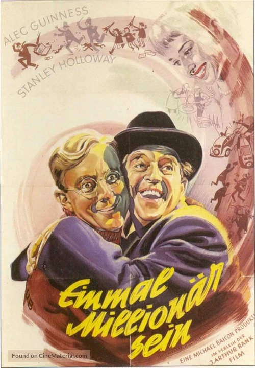 The Lavender Hill Mob - German Movie Poster