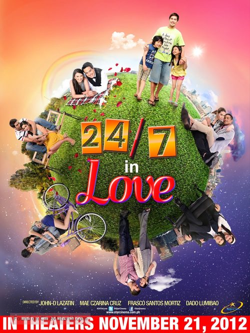 24/7 in Love - Philippine Movie Poster