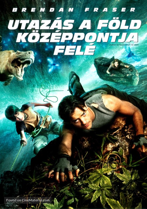 Journey to the Center of the Earth - Hungarian Movie Cover