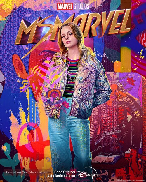 &quot;Ms. Marvel&quot; - Spanish Movie Poster