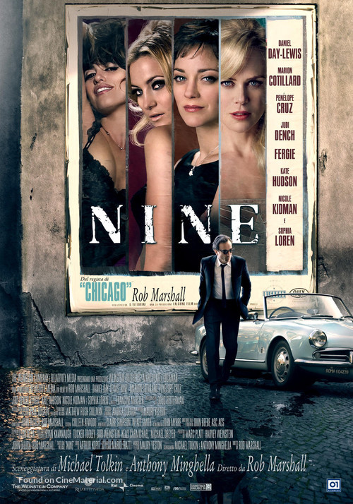 Nine - Italian Movie Poster