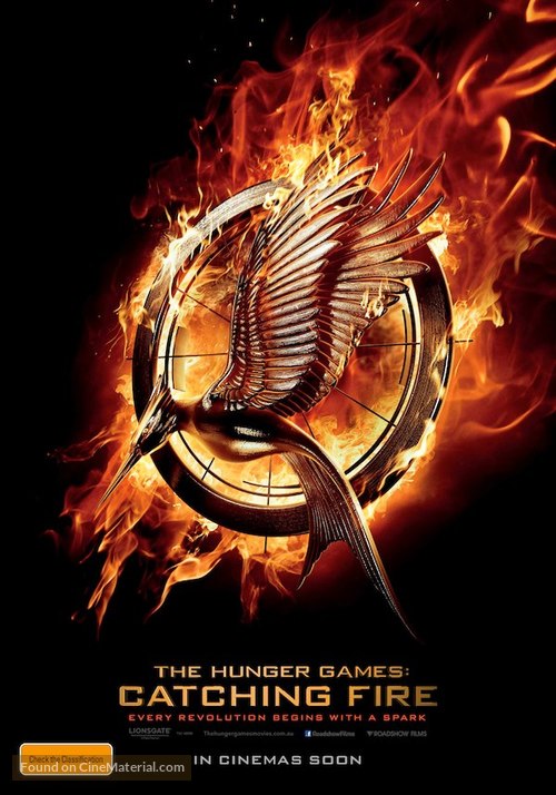 The Hunger Games: Catching Fire - Australian Movie Poster