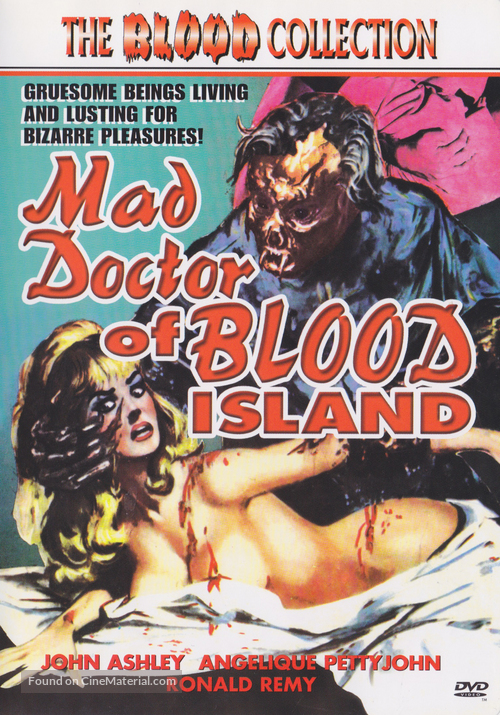 Mad Doctor of Blood Island - DVD movie cover