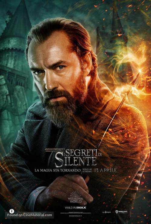 Fantastic Beasts: The Secrets of Dumbledore - Italian Movie Poster