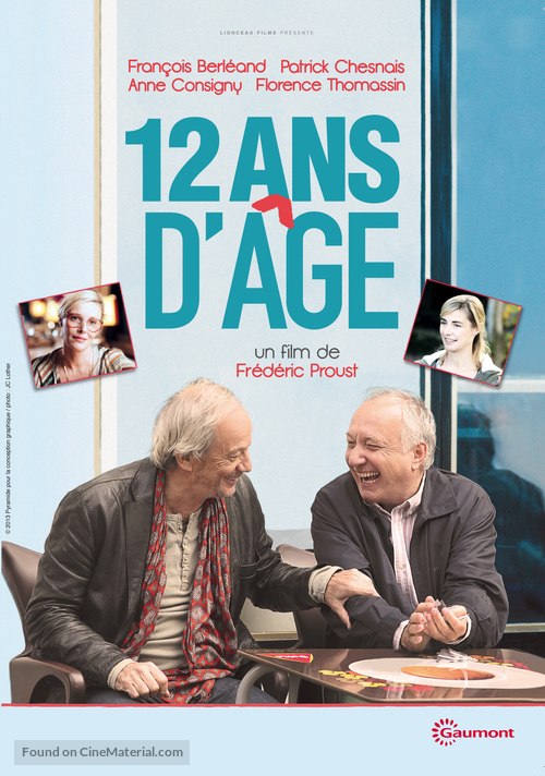 12 ans d&#039;&acirc;ge - French DVD movie cover