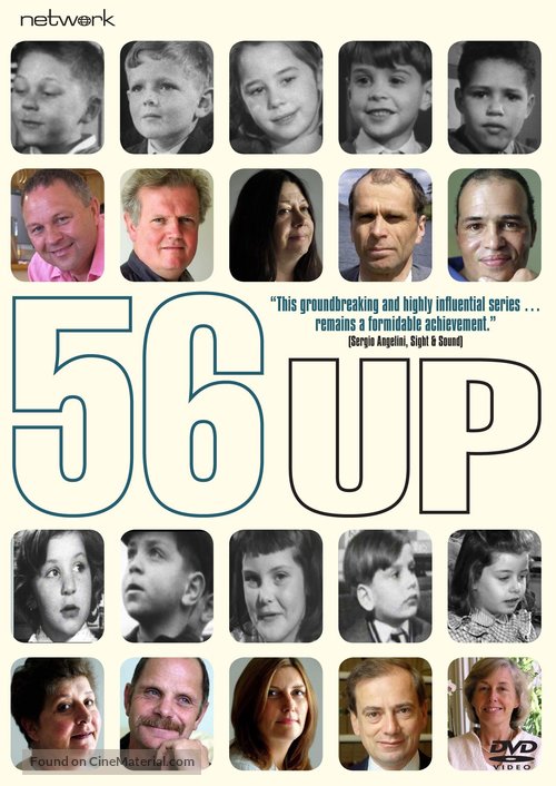 56 Up - British DVD movie cover
