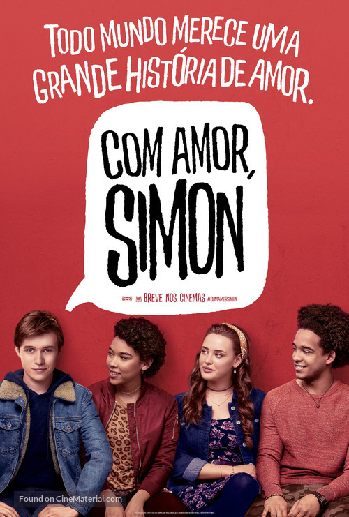 Love, Simon - Brazilian Movie Poster