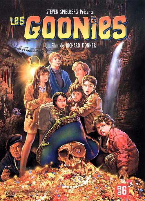 The Goonies - Belgian Movie Cover