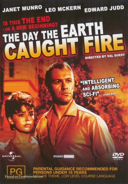 The Day the Earth Caught Fire - Australian Movie Cover