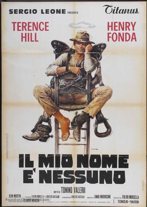 Il Mio Nome E Nessuno - Italian Theatrical movie poster