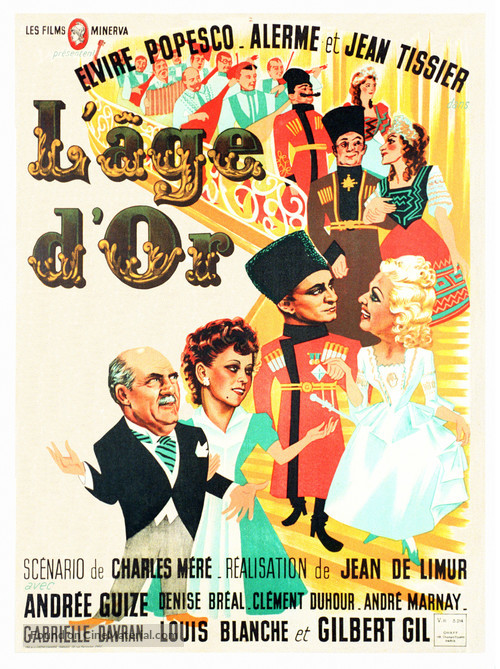 L&#039;&acirc;ge d&#039;or - French Movie Poster