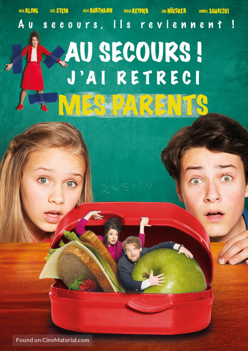 Hilfe, ich habe meine Eltern geschrumpft - French DVD movie cover