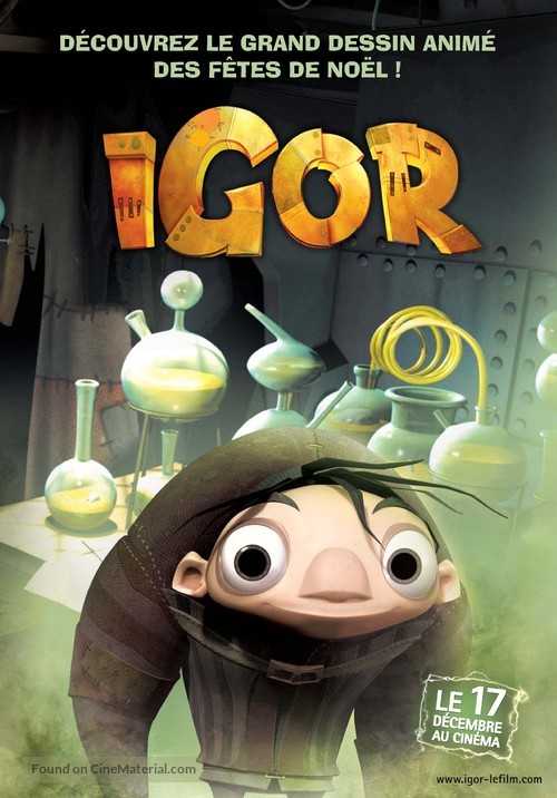 Igor - French Movie Poster