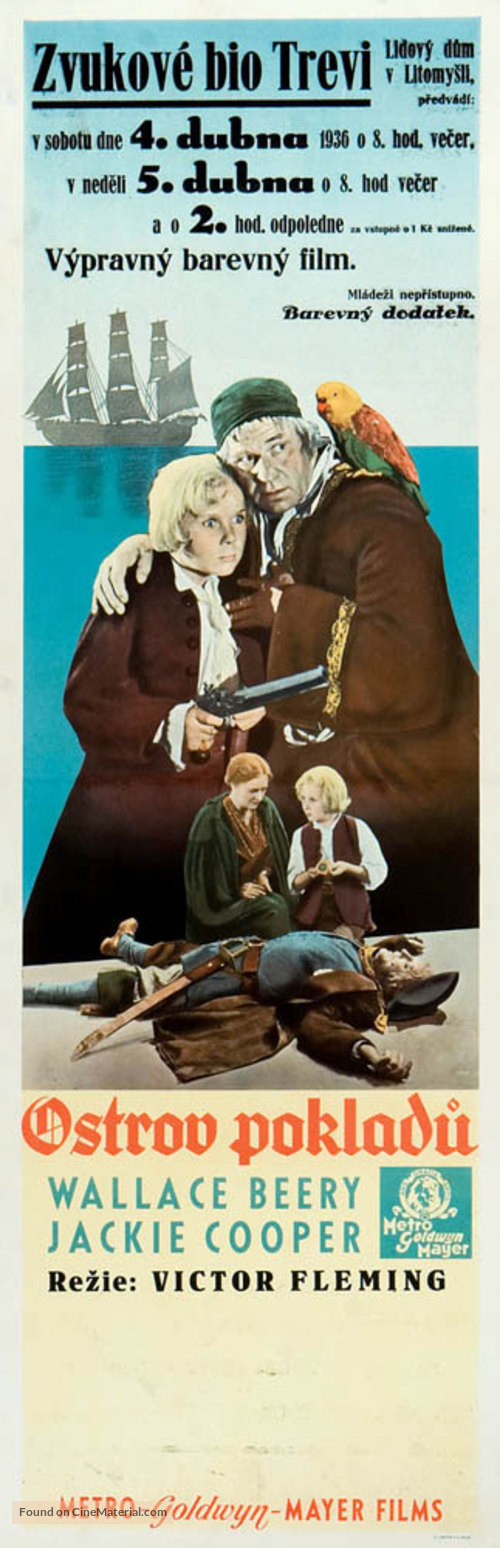 Treasure Island - Czech Movie Poster