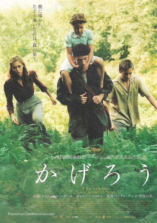 Les &eacute;gar&eacute;s - Japanese Movie Poster