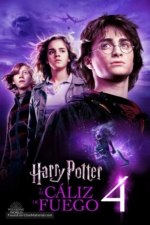 Harry Potter and the Goblet of Fire - Argentinian Video on demand movie cover