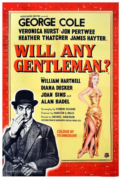 Will Any Gentleman...? - British Movie Poster