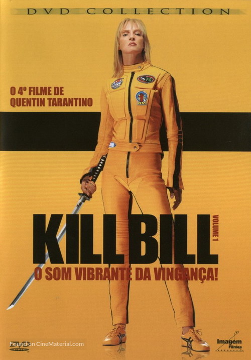 Kill Bill: Vol. 1 - Brazilian DVD movie cover