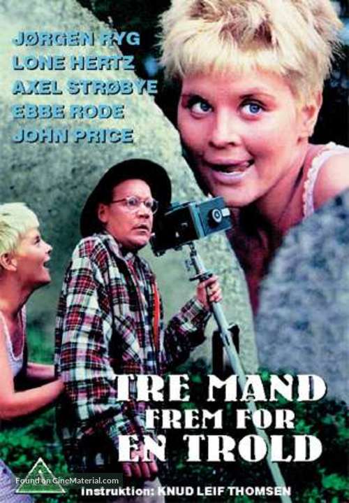 Tre mand frem for en trold - Danish DVD movie cover