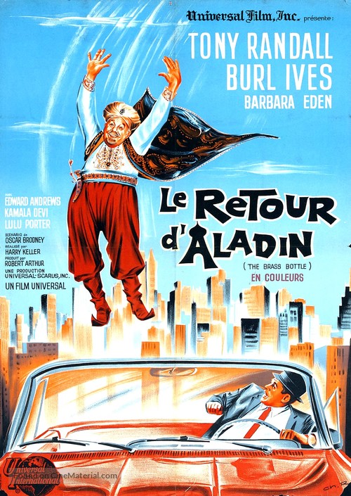 The Brass Bottle - French Movie Poster