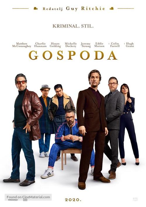 The Gentlemen - Croatian Movie Poster