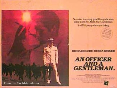 An Officer and a Gentleman - British Movie Poster