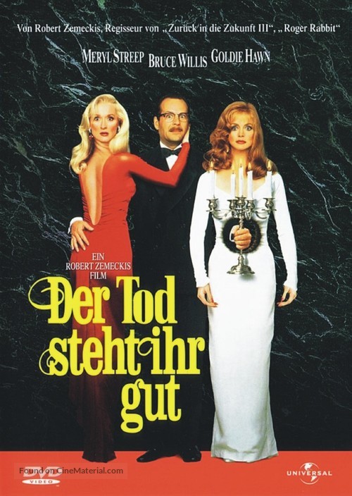 Death Becomes Her - German DVD movie cover