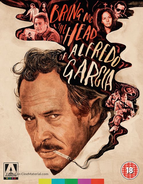 Bring Me the Head of Alfredo Garcia - British Blu-Ray movie cover