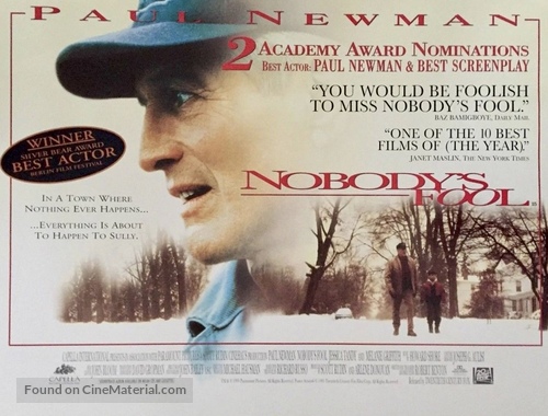 Nobody&#039;s Fool - British Movie Poster