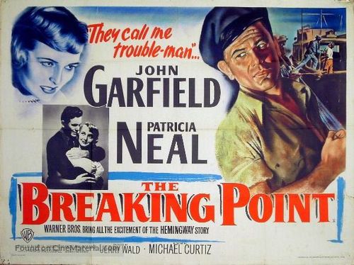 The Breaking Point - British Movie Poster