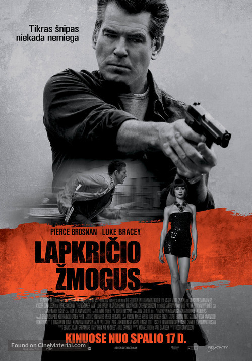 The November Man - Lithuanian Movie Poster