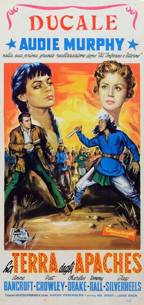 Walk the Proud Land - Italian Movie Poster